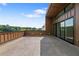Spacious rooftop deck with city views and sliding glass doors at 622 Bellemeade Nw Ave # 7, Atlanta, GA 30318