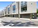 Modern townhome exteriors with private garages at 622 Bellemeade Nw Ave # 7, Atlanta, GA 30318