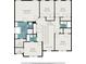 Detailed floorplan of the upper level of the home at 520 Harmony Way, Locust Grove, GA 30248
