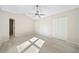 Bedroom with hardwood floors, double closets and access to bathroom at 4496 Whitt Station Nw Run, Acworth, GA 30101