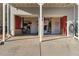 Two-car garage with storage shelving at 821 Edgewood Ave # A, Atlanta, GA 30307