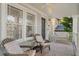 Front porch with seating area at 821 Edgewood Ave # A, Atlanta, GA 30307