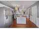 Modern kitchen with stainless steel appliances and an island at 2891 Vining Ridge Ter, Decatur, GA 30034