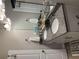 Double vanity bathroom with granite countertops and updated fixtures at 2786 Laurel Ridge Cir, East Point, GA 30344