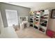 Spacious bedroom with shoe storage and vanity at 2786 Laurel Ridge Cir, East Point, GA 30344