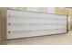 Image features a closed, white, horizontal paneled garage door at 7247 Emma Ct, Douglasville, GA 30134