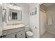 Bathroom with single sink vanity and shower/tub combo at 2479 Cedar Canyon Se Rd # 2479, Marietta, GA 30067