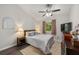 Spacious bedroom with ceiling fan, large windows and plenty of light at 2479 Cedar Canyon Se Rd # 2479, Marietta, GA 30067