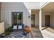 Inviting entryway with a bench and small sitting area at 2479 Cedar Canyon Se Rd # 2479, Marietta, GA 30067