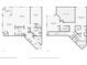 Two-story floor plan of a condo with two bedrooms, two bathrooms, and an open living area at 260 18Th Nw St # 10226, Atlanta, GA 30363