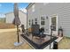 Private backyard with patio and seating area at 5010 Ethans Cove Dr, Austell, GA 30106