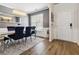 Elegant dining room with a modern table and chairs at 5010 Ethans Cove Dr, Austell, GA 30106