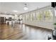 Open concept kitchen with stainless steel appliances at 5010 Ethans Cove Dr, Austell, GA 30106