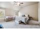 Spacious main bedroom with high ceiling and carpet at 5010 Ethans Cove Dr, Austell, GA 30106
