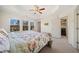 Bright bedroom with large windows and en-suite bathroom at 3075 Westpoint Cir, Snellville, GA 30078