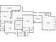 Upstairs floor plan displays large bedrooms, bonus room, and unfinished attic space at 1449 Brentford Cv, Snellville, GA 30078