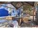 Backyard patio under a gazebo offering a relaxed outdoor space at 930 Custer St, Atlanta, GA 30354