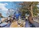 Beautiful backyard with patio, gazebo, and wooden fence, perfect for outdoor entertaining at 930 Custer St, Atlanta, GA 30354