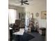 Home office with built in shelving and comfortable chair at 5680 Cascade Sw Run, Atlanta, GA 30336