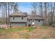 View of the back exterior, showing the back yard of the house at 54 Cross Branches, Acworth, GA 30101