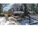 House exterior with snowy yard at 2505 Mellville Ave, Decatur, GA 30032