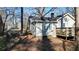 Gray house exterior with wooden deck at 2505 Mellville Ave, Decatur, GA 30032