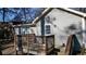 Home exterior with wooden deck and gray siding at 2505 Mellville Ave, Decatur, GA 30032