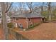Rear view of brick home with deck and yard at 491 Monument Se Ave, Atlanta, GA 30316