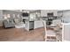 Open concept kitchen with stainless steel appliances at 205 Bastian Dr # 2, Villa Rica, GA 30180