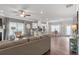 Open living room featuring hardwood floors and a fireplace at 205 Bastian Dr # 2, Villa Rica, GA 30180