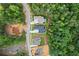 Bird's eye view shows the layout of properties and their relationship to each other in this neighborhood at 4267 Matisse Ln, Fairburn, GA 30213