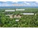Fairburn, GA aerial view features home near New Manchester High School and Chattahoochee River, nestled in lush greenery at 4267 Matisse Ln, Fairburn, GA 30213