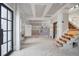 Interior view with stairs and large window to the outside at 4267 Matisse Ln, Fairburn, GA 30213