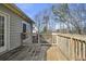 Back deck perfect for enjoying the outdoors at 2669 Glenrose Hl, Atlanta, GA 30341