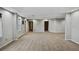Expansive basement with recessed lights and multiple access points at 2669 Glenrose Hl, Atlanta, GA 30341