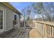 Private deck with treetop views at 2669 Glenrose Hl, Atlanta, GA 30341