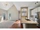 Kitchen with marble countertop island, stainless steel appliances, and ample natural light at 2669 Glenrose Hl, Atlanta, GA 30341
