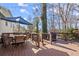 Spacious deck with dining set and grill at 3384 Campbell Se Rd, Smyrna, GA 30080