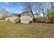 House exterior showcasing a backyard and wooden stairs at 452 Lindsay Nw St, Atlanta, GA 30314