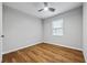 Well-lit bedroom, featuring wood-look floors and a window at 452 Lindsay Nw St, Atlanta, GA 30314