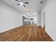 Open concept living space with kitchen and hardwood floors at 452 Lindsay Nw St, Atlanta, GA 30314