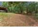 Large backyard with mature trees and privacy fence at 113 Willow Hill Ln, Stockbridge, GA 30281