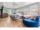 Spacious main bedroom featuring wood floors and a sitting area at 113 Willow Hill Ln, Stockbridge, GA 30281