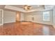 Large living room featuring hardwood floors and lots of natural light at 6037 Addington Nw Dr, Acworth, GA 30101