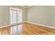 Bright office with hardwood floors and arched window at 6037 Addington Nw Dr, Acworth, GA 30101