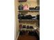 Walk-in closet with wire shelving, great for storage at 103 Live Oak Ct, Dallas, GA 30157