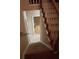 Indoor stairs connecting the floors of the home at 103 Live Oak Ct, Dallas, GA 30157
