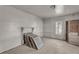 Simple bedroom with hardwood floors and fireplace at 119 E Johnson E St, Temple, GA 30179