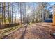 Backyard with wooded area and privacy at 812 Bartow Ct, Riverdale, GA 30274