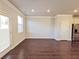 Spacious dining area with hardwood floors and neutral walls at 2452 Pearl Ridge Trce, Buford, GA 30519